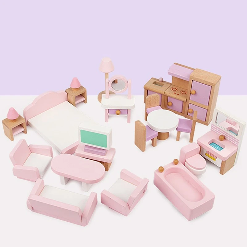 22 шт. деревянная кукольная мебель Playset детские ролевые игры игрушки миниатюрная мебель для детей Кукольный дом Комплект
22 шт. деревянная кукольная мебель Playset детские ролевые игры игрушки миниатюрная мебель для детей Кукольный дом Комплект