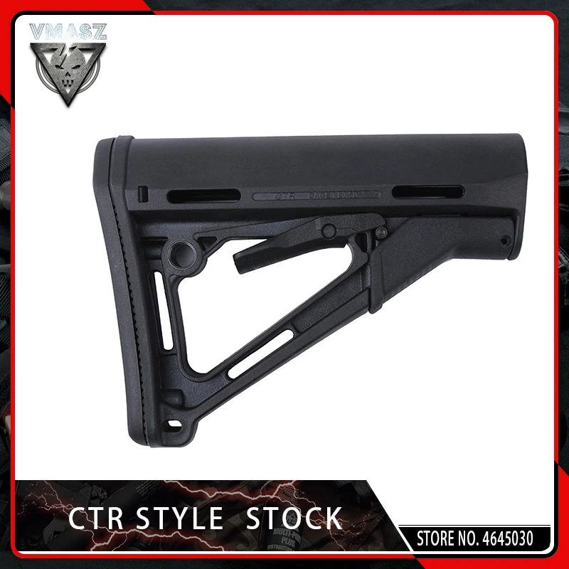 VMASZ Tactical CTR Stock Higher Version Common Version for Airsof AEG Hunting Accessories Nylon Black
VMASZ Tactical CTR Stock Higher Version Common Version for Airsof AEG Hunting Accessories Nylon Black