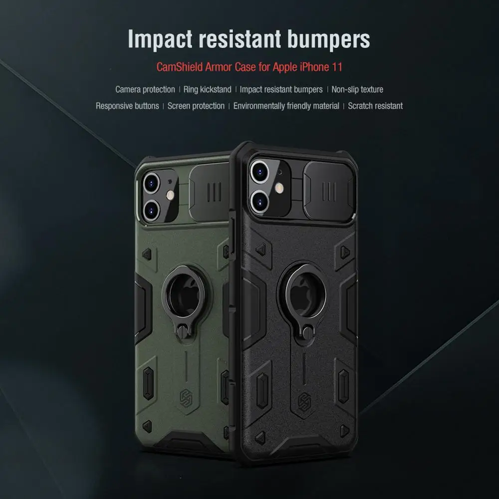 10pcs/lot Wholesale Nillkin CamShield Armor Case For Apple iPhone 11 Camera Protection Cover with kickstand
10pcs/lot Wholesale Nillkin CamShield Armor Case For Apple iPhone 11 Camera Protection Cover with kickstand