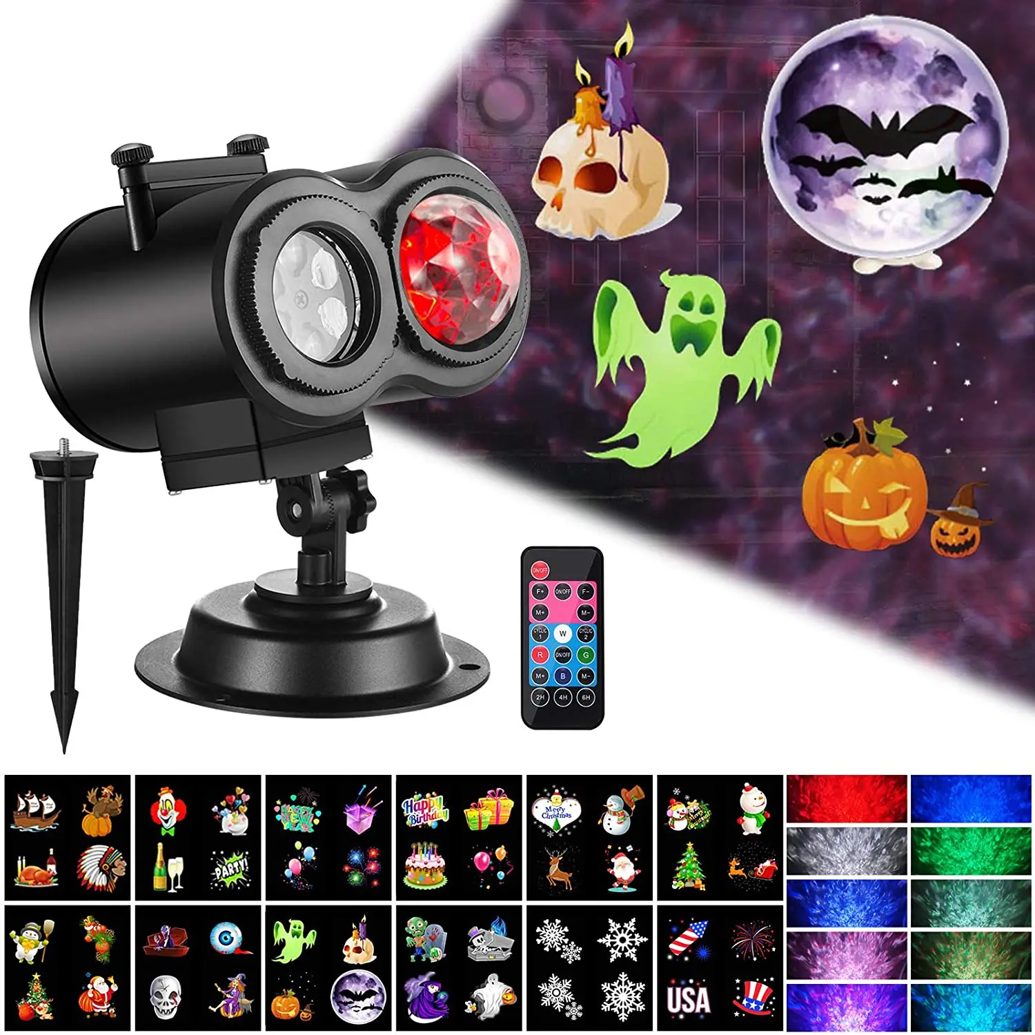 12 Picture Double Tube Water Pattern Lamp Christmas Projection Lamp 16 Picture Card Two-In-One Water Pattern Projection Lamp Led
12 Picture Double Tube Water Pattern Lamp Christmas Projection Lamp 16 Picture Card Two-In-One Water Pattern Projection Lamp Led
