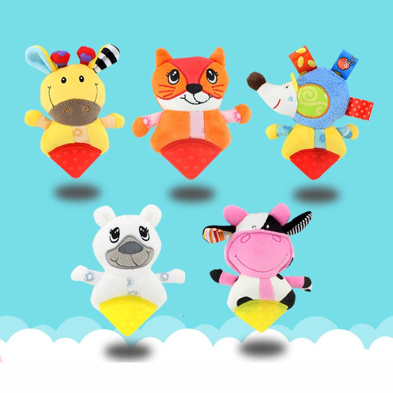 Kids Baby Lovely Animal Model Hand Bells Rattles Handle Circle Teether Developmental Toys Handy Baby Comforting Plush Toy
Kids Baby Lovely Animal Model Hand Bells Rattles Handle Circle Teether Developmental Toys Handy Baby Comforting Plush Toy