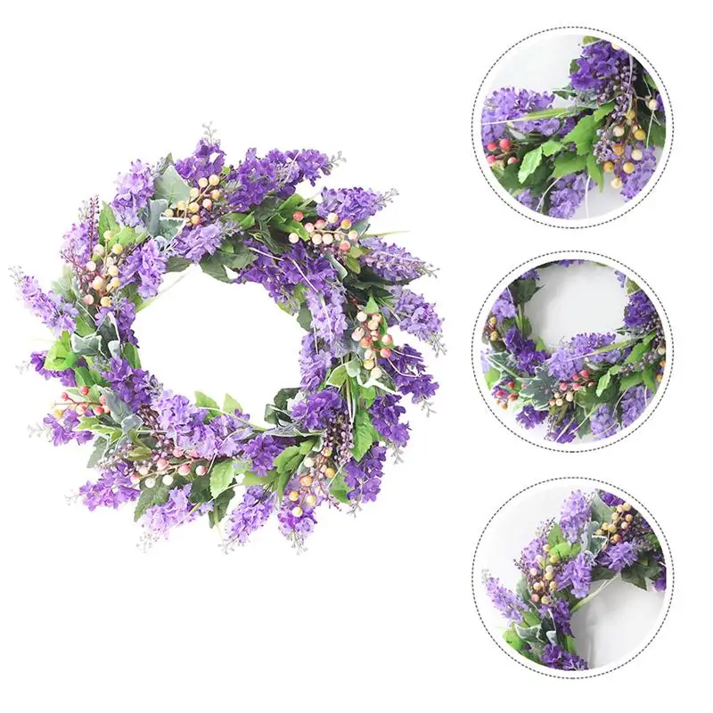 1pc Lightweight Decorative Durable Garland Door Wreath for Office Restaurant
1pc Lightweight Decorative Durable Garland Door Wreath for Office Restaurant