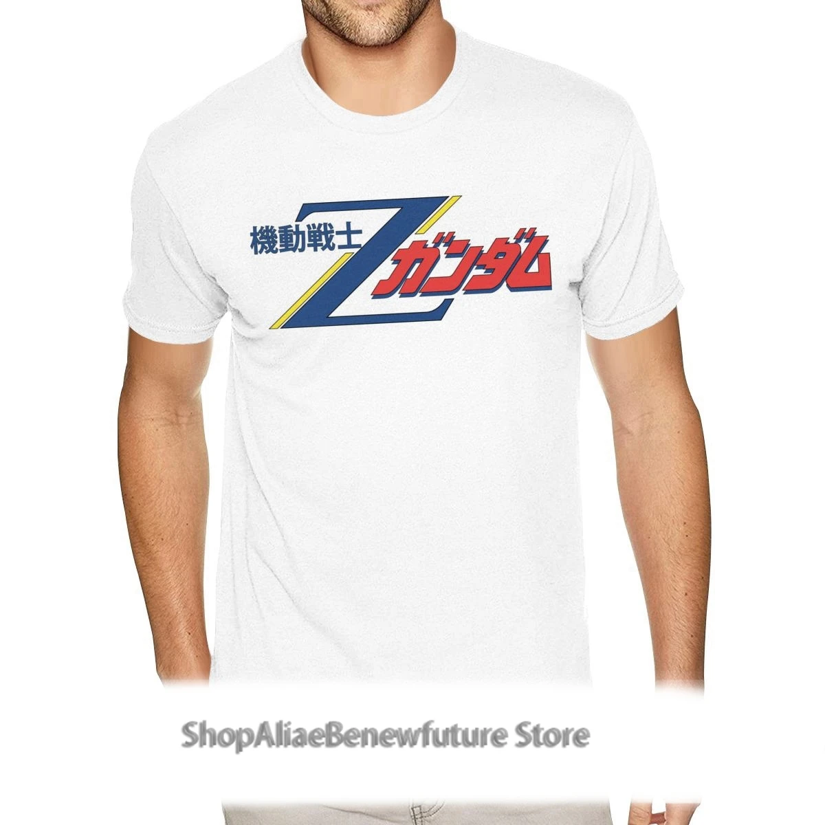 Wholesale Gundam Zeta Tees Shirts For Men Custom Printing Short Sleeve White O-neck Tee Shirts
Wholesale Gundam Zeta Tees Shirts For Men Custom Printing Short Sleeve White O-neck Tee Shirts