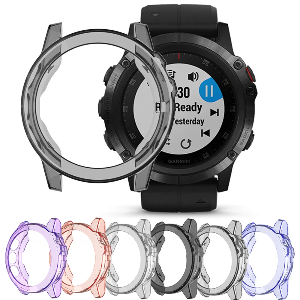 Силиконовый противоударный защитный чехол для смарт-часов Garmin Fenix 5X Plus 5X, Мягкий защитный чехол из ТПУ
Силиконовый противоударный защитный чехол для смарт-часов Garmin Fenix 5X Plus 5X, Мягкий защитный чехол из ТПУ
