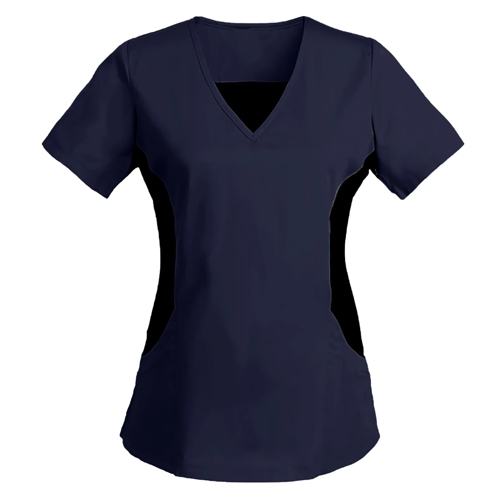 Working Nurse Uniform Blouse Solid Color V Neck Short Sleeve Nursing Blouse for Women Patchwork Pocket Uniforme Enfermera
Working Nurse Uniform Blouse Solid Color V Neck Short Sleeve Nursing Blouse for Women Patchwork Pocket Uniforme Enfermera
