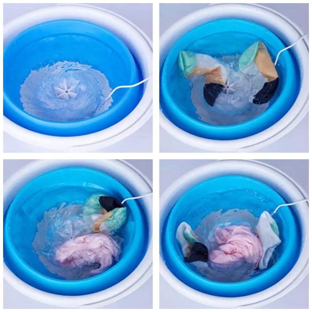Portable Mini Washing Machine Ultrasonic Turbine Washing Machine Foldable Bucket Shape Laundry Clothes Washer for Home Travel
Portable Mini Washing Machine Ultrasonic Turbine Washing Machine Foldable Bucket Shape Laundry Clothes Washer for Home Travel