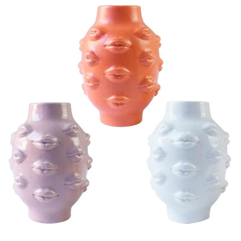 European-style Body art Vase Creative Desktop Dried Flowers Floral Woman Body Art Lips Vase Decoration Home Decoration 2021 Hot
European-style Body art Vase Creative Desktop Dried Flowers Floral Woman Body Art Lips Vase Decoration Home Decoration 2021 Hot