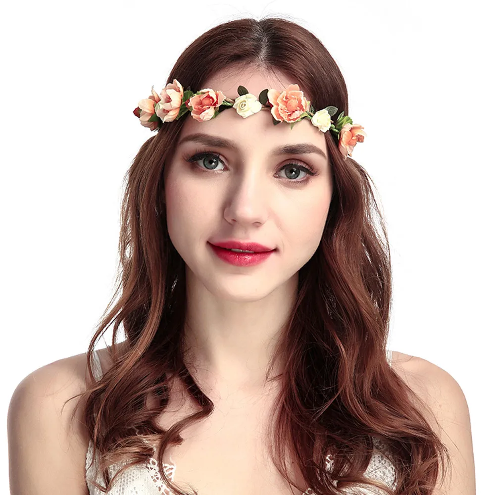 Flower Woman Hair Bands Western Style Cute Fashion Female Headband Ribbon Wreath Wedding Banquet Girls Scrunchie Wreath Headband
Flower Woman Hair Bands Western Style Cute Fashion Female Headband Ribbon Wreath Wedding Banquet Girls Scrunchie Wreath Headband