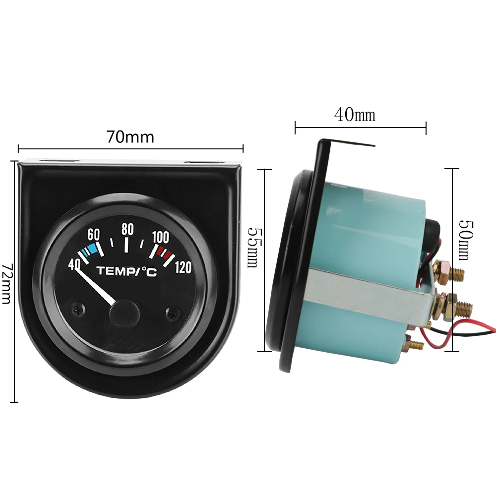 Water Temperature Meter 0-100PSI Oil Pressure Gauge 12V Voltmeter 2" 52mm Automobile Vehicle Meter Universal
Water Temperature Meter 0-100PSI Oil Pressure Gauge 12V Voltmeter 2" 52mm Automobile Vehicle Meter Universal