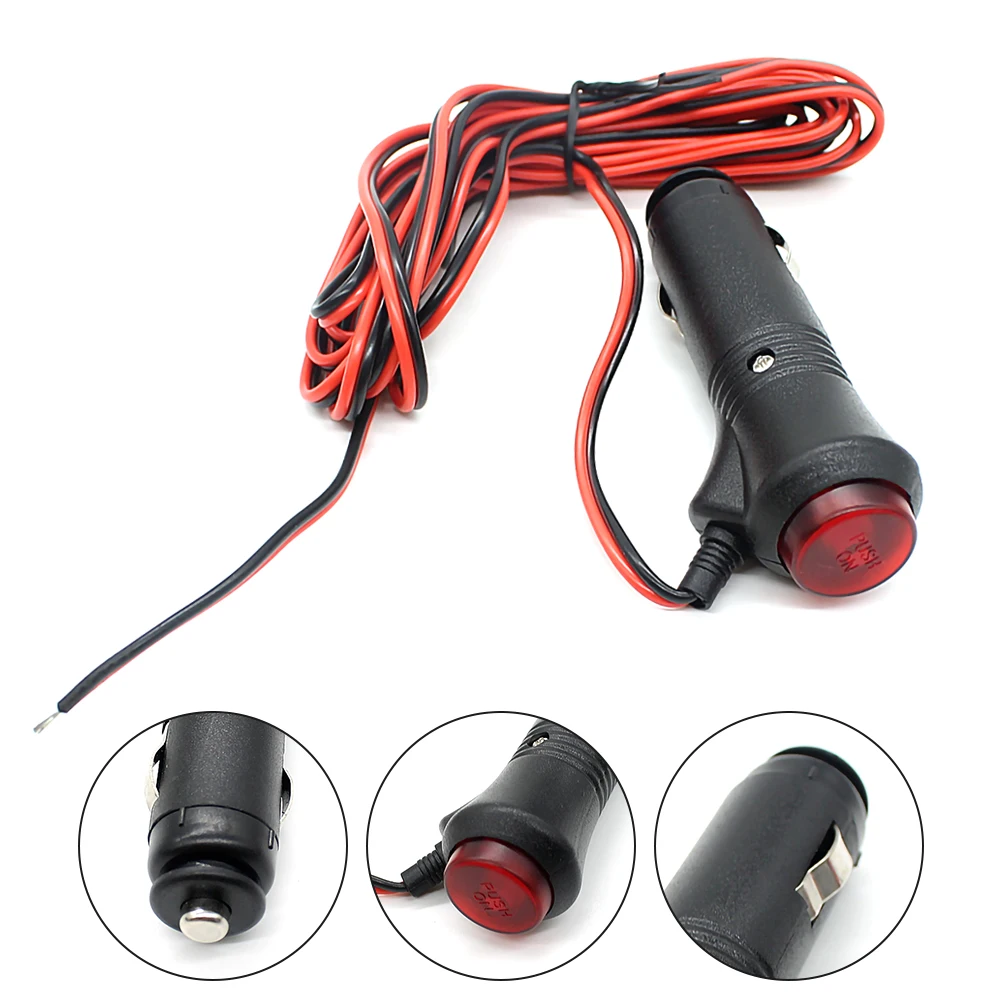 3Meter Car Motorcycle Cigarette Lighter Power Male Socket/Plug/Connector On Off Switch Universal LED Switch 12V 24V
3Meter Car Motorcycle Cigarette Lighter Power Male Socket/Plug/Connector On Off Switch Universal LED Switch 12V 24V