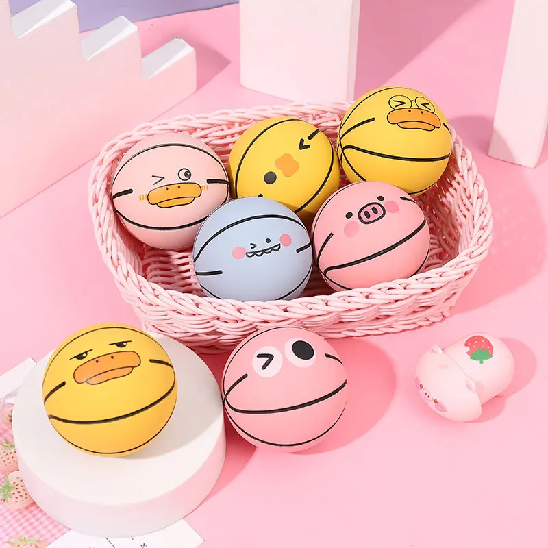 Soft Elastic Basketball Squeeze Mini High-elasticity Sports Ball Toy Kids Adult Anti Anxiety Stress Relief Juggling Jumping Ball
Soft Elastic Basketball Squeeze Mini High-elasticity Sports Ball Toy Kids Adult Anti Anxiety Stress Relief Juggling Jumping Ball