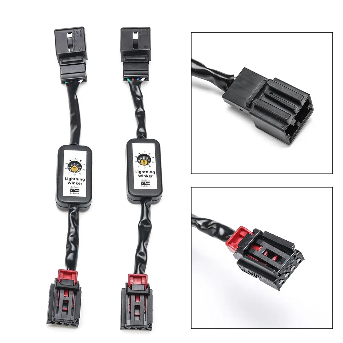 NEW 2Pcs Black Dynamic Turn Signal Indicator LED Taillight Add-on Module Cable Wire Harnes For VW Golf 7 Left &Right Tail Light
NEW 2Pcs Black Dynamic Turn Signal Indicator LED Taillight Add-on Module Cable Wire Harnes For VW Golf 7 Left &Right Tail Light