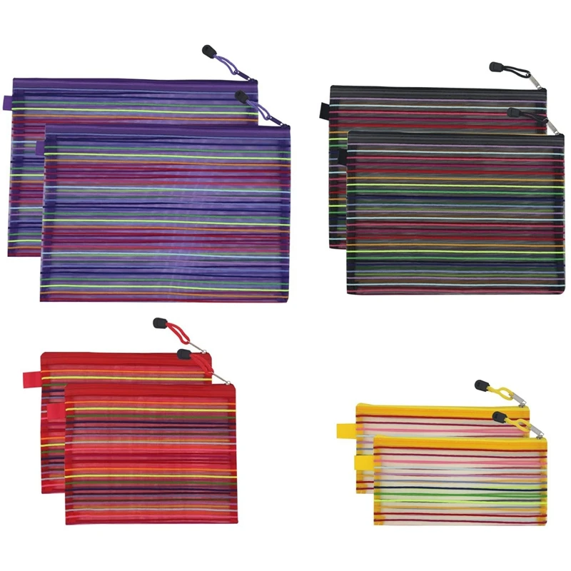 Zipper File Bags Zipper Pouch Mesh Pouch Bag Document File Holder Travel Pouch File Folder Storage Bag for School Office
Zipper File Bags Zipper Pouch Mesh Pouch Bag Document File Holder Travel Pouch File Folder Storage Bag for School Office