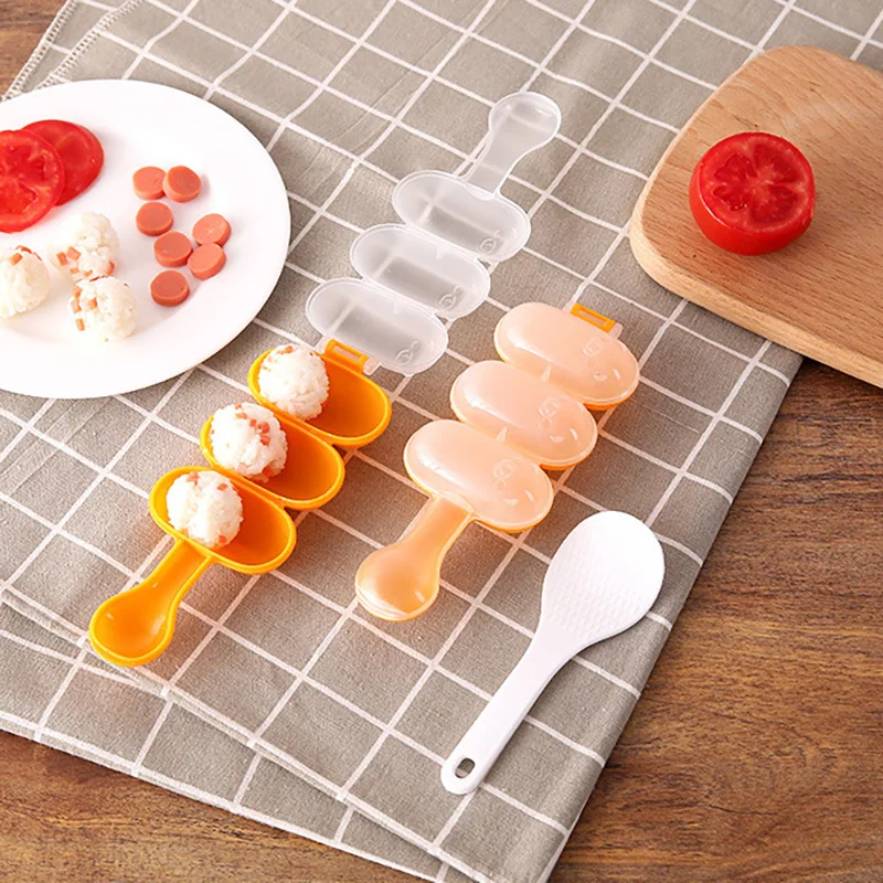 Baby Rice Ball Mold Shakers DIY Rice Roll Maker Bento Molds For Kids Food Decoration Kitchen Gadget Sets Bento Accessories
Baby Rice Ball Mold Shakers DIY Rice Roll Maker Bento Molds For Kids Food Decoration Kitchen Gadget Sets Bento Accessories