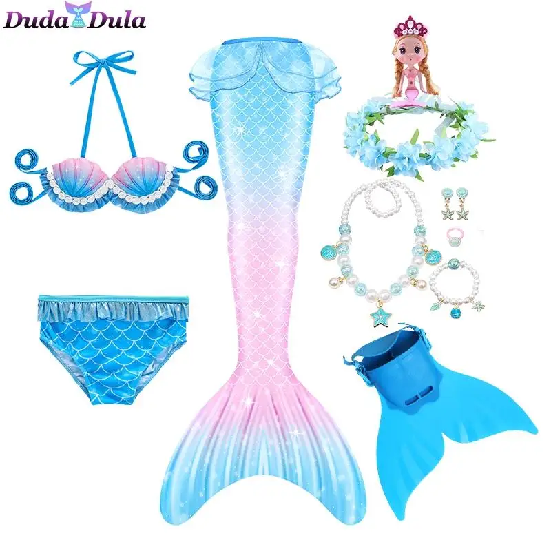 2021 NEW Arrival Rainbow Pink Mermaid Tail Swimsuit with Fin for Kids Girls Holiday Dress Costume Girls Swimwear Bathing Suit
2021 NEW Arrival Rainbow Pink Mermaid Tail Swimsuit with Fin for Kids Girls Holiday Dress Costume Girls Swimwear Bathing Suit