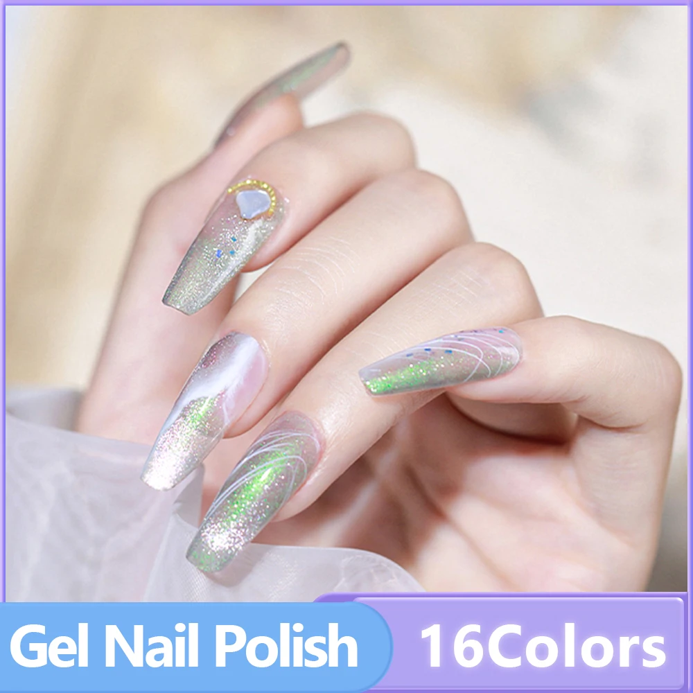 18ML Interstellar Aurora Cat Eye Gel Polish 16Color Nail Polish Semi Perman Gel Nail Polish Glitter Effect Nail Varnish Gel
18ML Interstellar Aurora Cat Eye Gel Polish 16Color Nail Polish Semi Perman Gel Nail Polish Glitter Effect Nail Varnish Gel