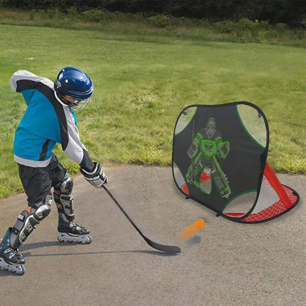 Hockey Football Goal All Purpose Portable Pop Up Goal with A Carrying Bag Ball Net Rack English manual Outdoor training toys
Hockey Football Goal All Purpose Portable Pop Up Goal with A Carrying Bag Ball Net Rack English manual Outdoor training toys
