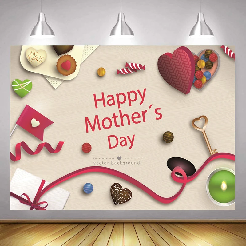 Chocolate Dessert Happy Mother's Day Theme Photography Backgrounds Home Shoot Photos Festival Decorations Custom Vinyl Backdrop
Chocolate Dessert Happy Mother's Day Theme Photography Backgrounds Home Shoot Photos Festival Decorations Custom Vinyl Backdrop