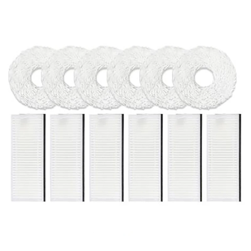 Replacement Parts for Ecovacs DEEBOT N9 N9+ Self-Cleaning Robot Hepa Filter,Mop Rag Cloth Spare Accessories
Replacement Parts for Ecovacs DEEBOT N9 N9+ Self-Cleaning Robot Hepa Filter,Mop Rag Cloth Spare Accessories