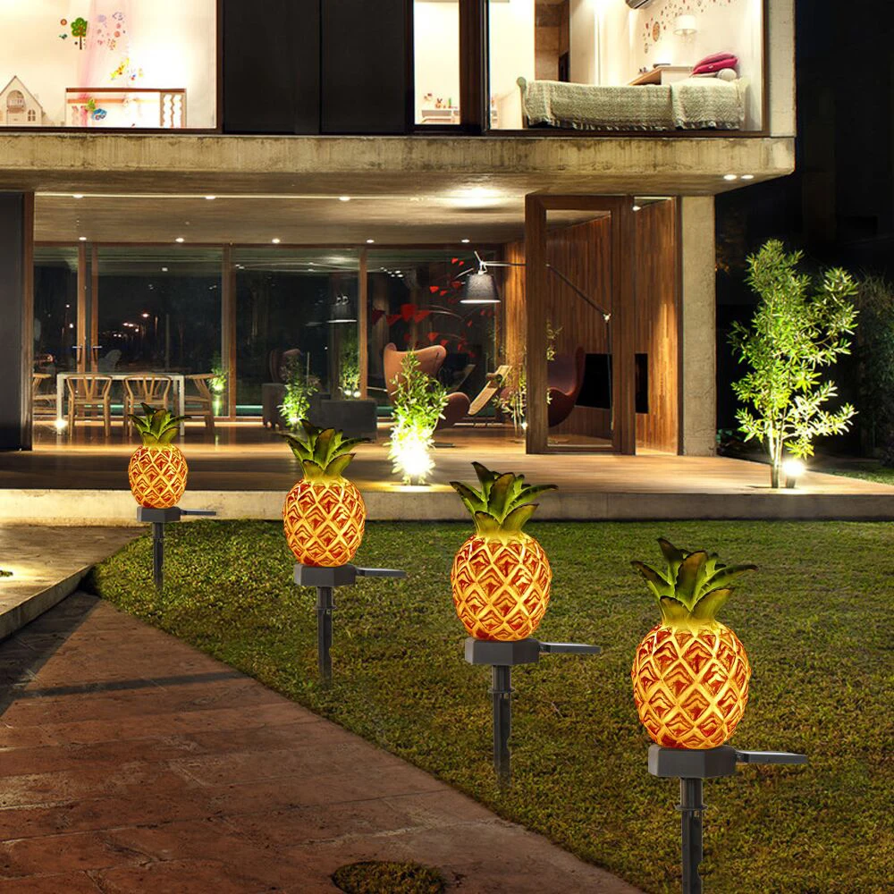 Solar Garden Light Outdoor Waterproof Led Ground Lamp Simulation Pineapple Cactus Plant Lamp Villa Lawn Landscape Lamp
Solar Garden Light Outdoor Waterproof Led Ground Lamp Simulation Pineapple Cactus Plant Lamp Villa Lawn Landscape Lamp
