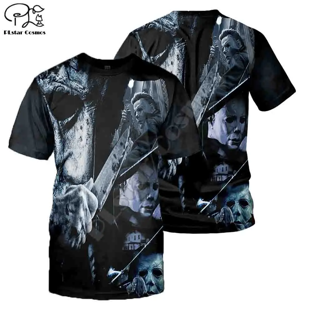 PLstar Cosmos 3D Printed Halloween Horror All Saints' Day Casual Harajuku Streetwear women men Funny Tshirts Short sleeve 
PLstar Cosmos 3D Printed Halloween Horror All Saints' Day Casual Harajuku Streetwear women men Funny Tshirts Short sleeve
