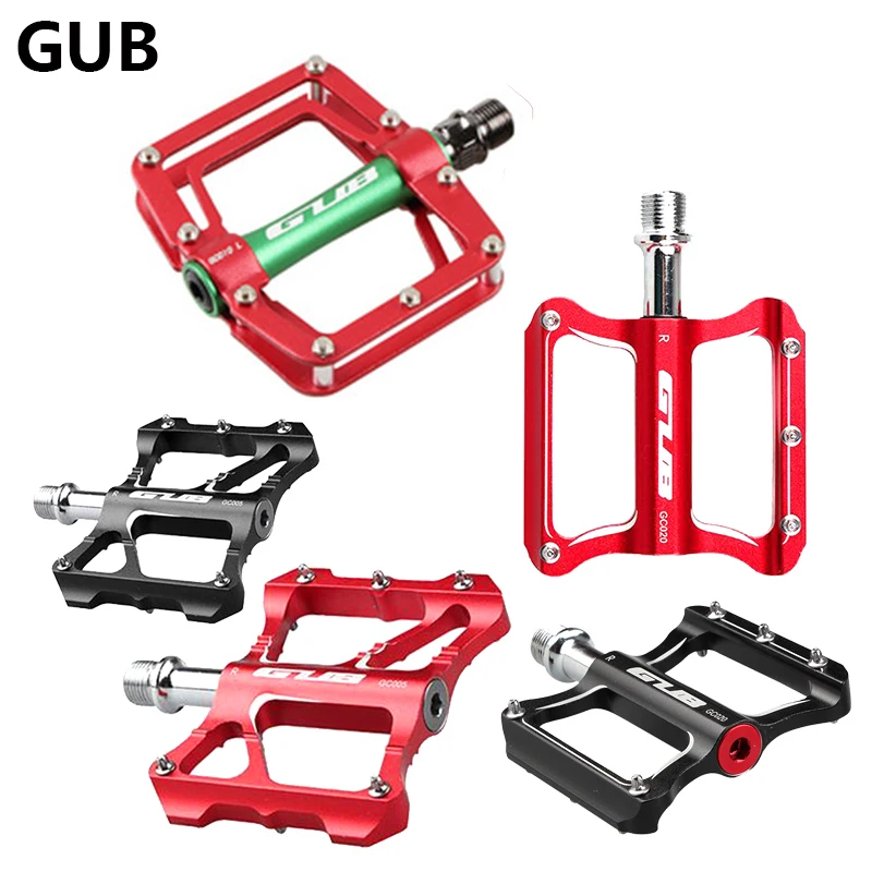 GUB Bicycle Aluminum Alloy Pedal Folding Bike Mountain Road Ultralight Bike Multi-color plating Bearing Accessories Pedals Pedal
GUB Bicycle Aluminum Alloy Pedal Folding Bike Mountain Road Ultralight Bike Multi-color plating Bearing Accessories Pedals Pedal