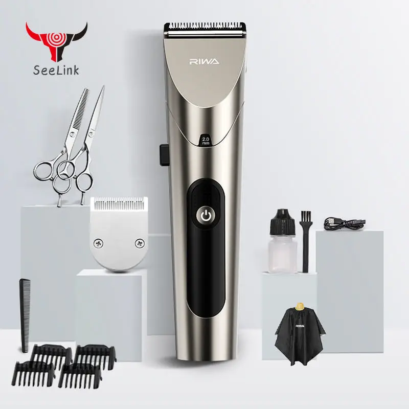 AIKIN Riwa Professional Hair Clipper Washable Steel Blade Barber Electric Hair Trimmer With LED Rechargeable Trimmer For Men
AIKIN Riwa Professional Hair Clipper Washable Steel Blade Barber Electric Hair Trimmer With LED Rechargeable Trimmer For Men