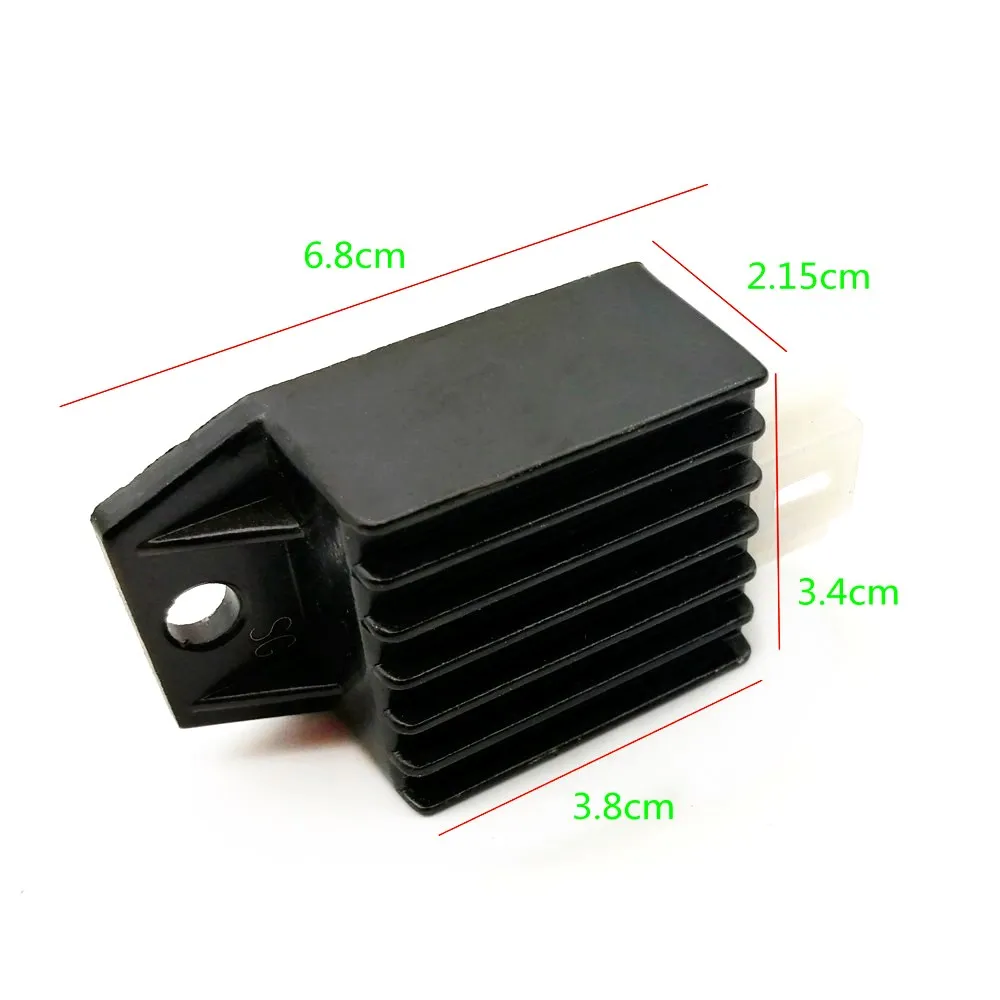 Motorcycle Voltage Regulator Rectifier 12V 4Pin fits for Buggie with GY6 50cc 125cc 150cc Moped Scooter ATV Gokarts DQ-115
Motorcycle Voltage Regulator Rectifier 12V 4Pin fits for Buggie with GY6 50cc 125cc 150cc Moped Scooter ATV Gokarts DQ-115