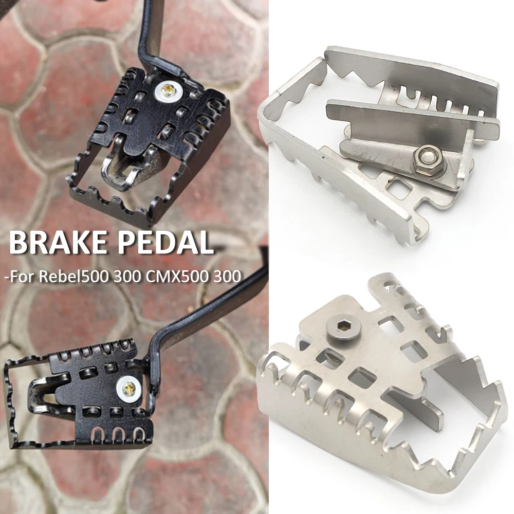 Rebel500 Rebel300 CMX500 CMX300 Rebel CMX 500 300 Motorcycle Accessories Anti Skid Pedal Brake Pedal 2017 2018 2019 2020 2021
Rebel500 Rebel300 CMX500 CMX300 Rebel CMX 500 300 Motorcycle Accessories Anti Skid Pedal Brake Pedal 2017 2018 2019 2020 2021
