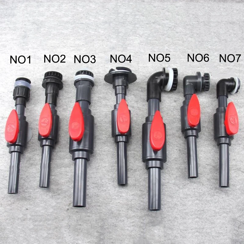 PVC Tank Drainage + Ball Valve + Pipe Fitting Connector For Aquarium Fish Tank
PVC Tank Drainage + Ball Valve + Pipe Fitting Connector For Aquarium Fish Tank