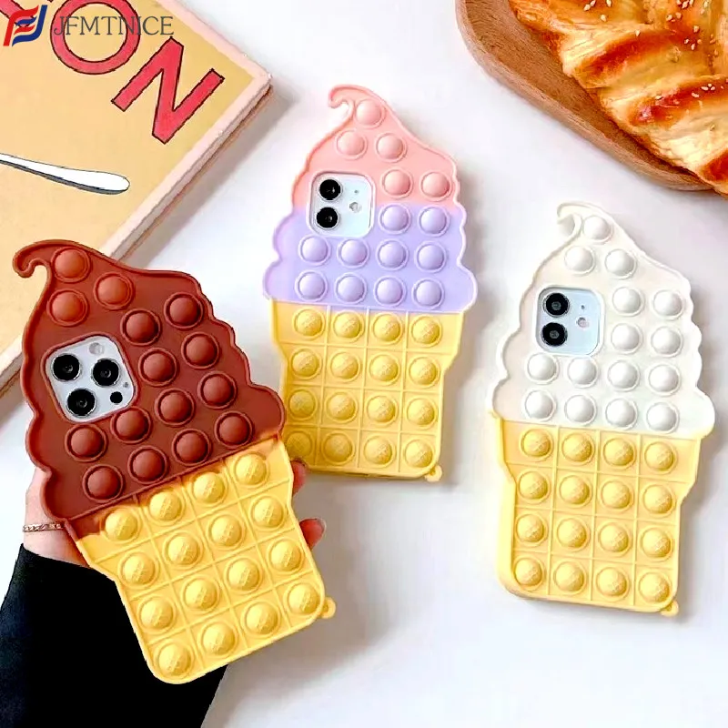 Stress Relief Ice Cream Toy Phone Case For IPhone 6 6s 7 8 Plus X XR XS 11 12 Pro Max Push Fidget Bubble Soft Cover Coque
Stress Relief Ice Cream Toy Phone Case For IPhone 6 6s 7 8 Plus X XR XS 11 12 Pro Max Push Fidget Bubble Soft Cover Coque