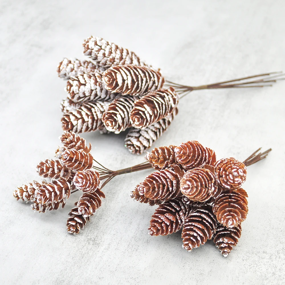 12pcs / bunch of artificial plant fake pine cone decoration Christmas wreath home decoration diy wreath wedding decoration
12pcs / bunch of artificial plant fake pine cone decoration Christmas wreath home decoration diy wreath wedding decoration