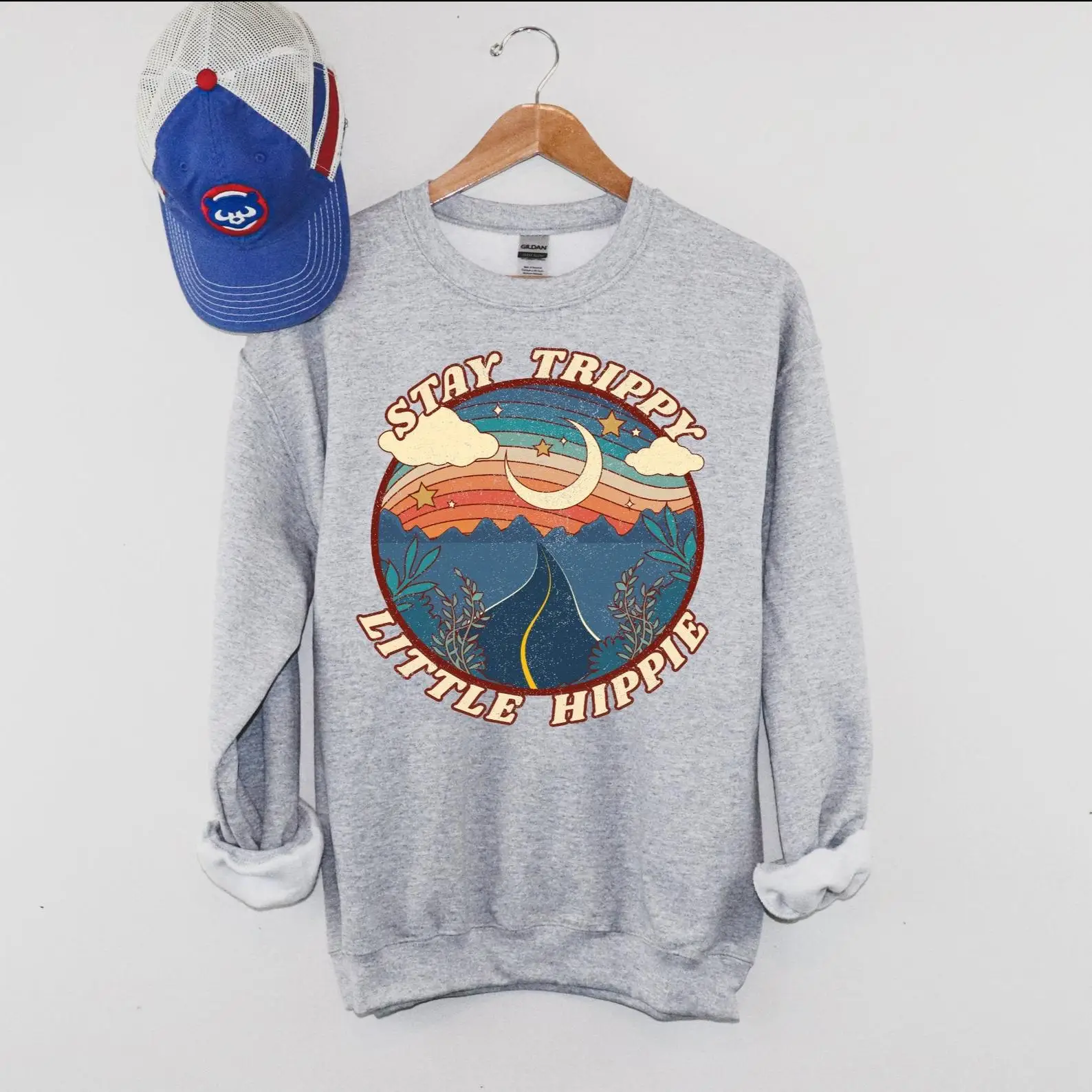 Stay Trippy Little Hippie Women Hoodie The Moon At Night Casual Sweatshirt Road Graphic Classical Country Music Unisex Pullovers
Stay Trippy Little Hippie Women Hoodie The Moon At Night Casual Sweatshirt Road Graphic Classical Country Music Unisex Pullovers