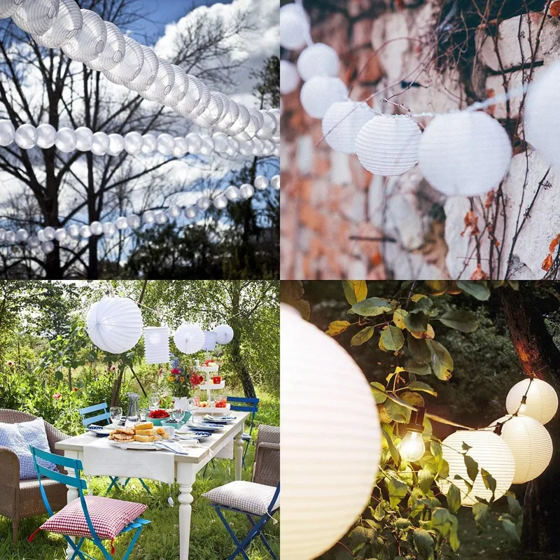 30 Pcs 4 inch-12 inch White Paper Lantern Chinese Lanterne Papier Lampion Wedding Party Halloween Christmas Event Hanging Decor
30 Pcs 4 inch-12 inch White Paper Lantern Chinese Lanterne Papier Lampion Wedding Party Halloween Christmas Event Hanging Decor