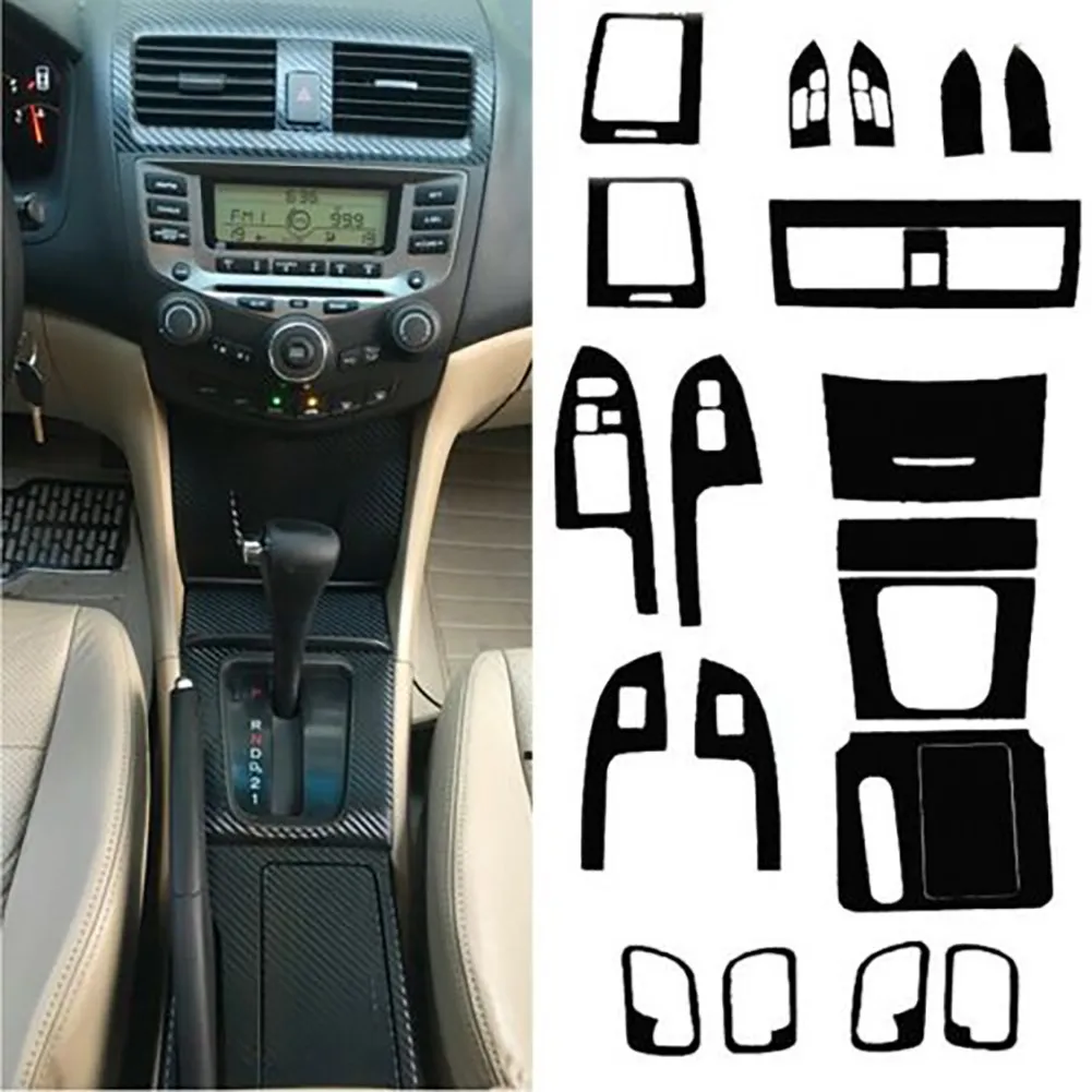 Waterproof Interior Center Console Carbon Fiber Molding Sticker Decals Fit For Honda Accord 7th
Waterproof Interior Center Console Carbon Fiber Molding Sticker Decals Fit For Honda Accord 7th