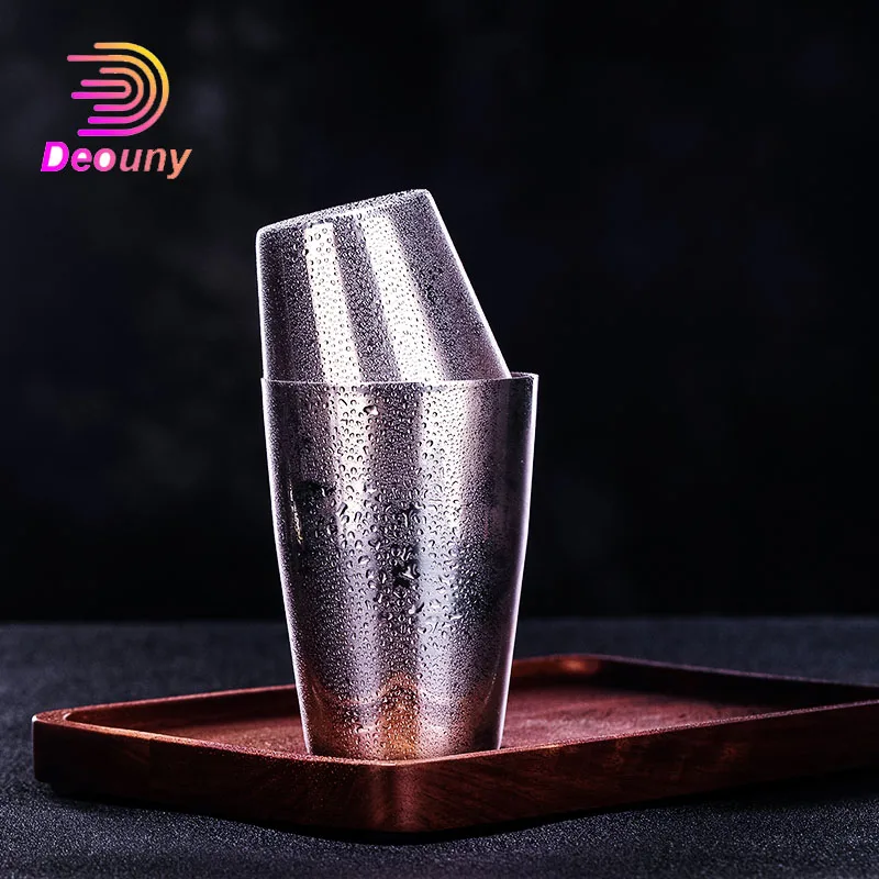 DEOUNY Bar 360ml Mini Commercial Stainless Steel Boston Shaker Set For Women
DEOUNY Bar 360ml Mini Commercial Stainless Steel Boston Shaker Set For Women
