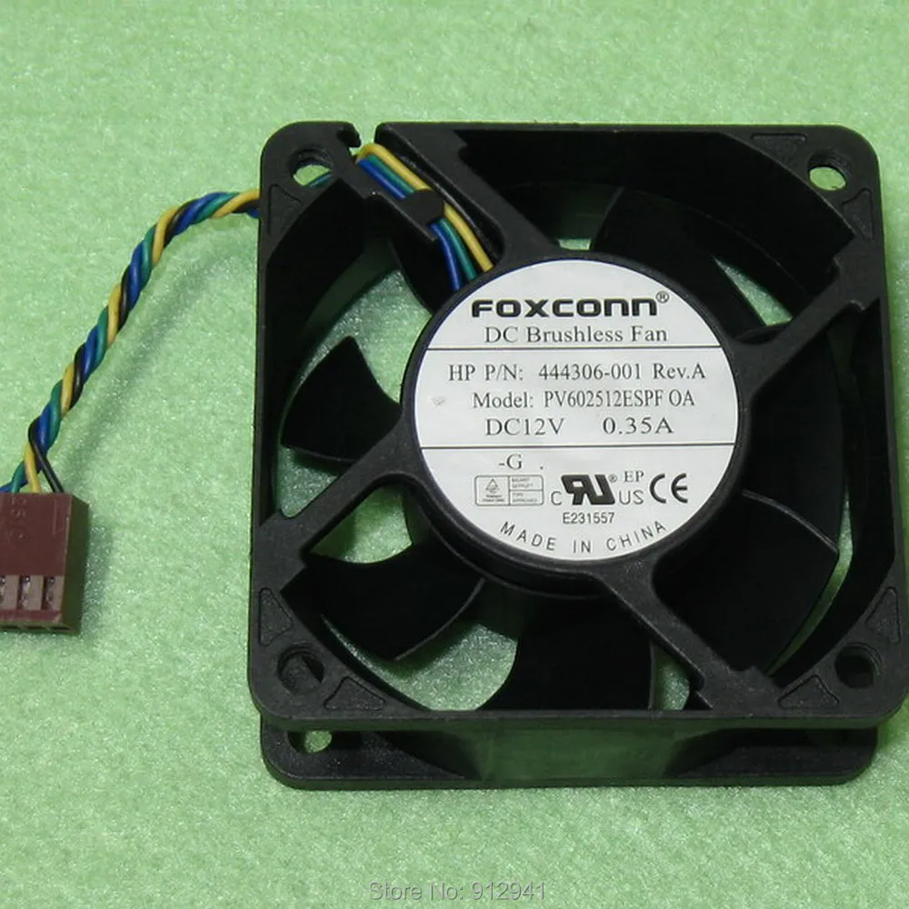 B63 Foxconn PV602512ESPF 444306 001 аккумулятор большой емкости 6025 60 мм x 25mm DC бесщеточный