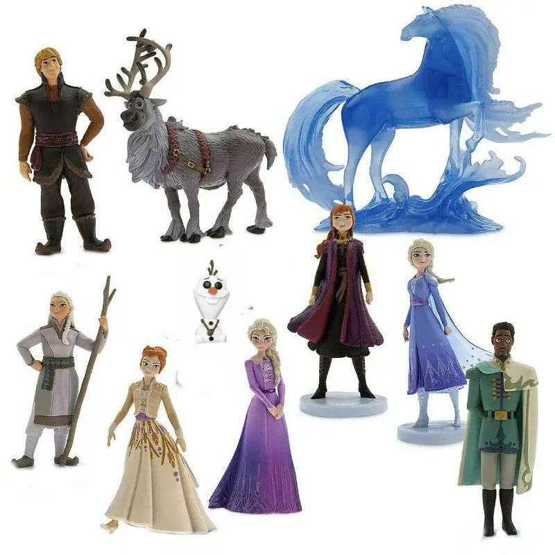 Фигурки героев мультфильма Disney Холодное сердце 2 Мультяшные персонажи Снежная
