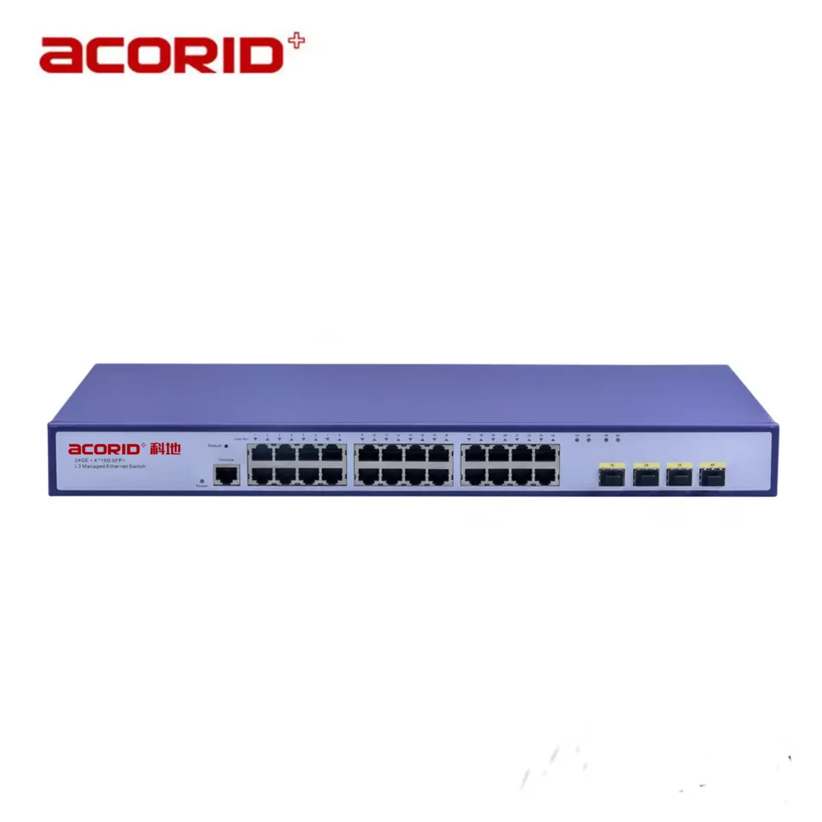 Оптическое волокно Uplink ACORID 10G, 28-портовый слой 3, управляемая фотография
Оптическое волокно Uplink ACORID 10G, 28-портовый слой 3, управляемая фотография