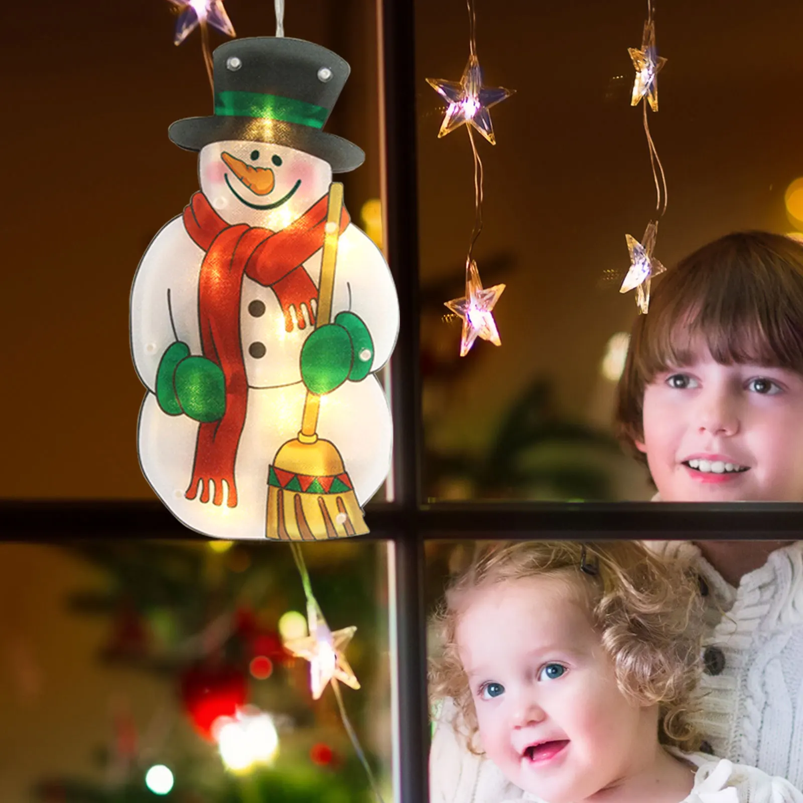Christmas 3D Hanging Lights Xmas LED Wall Night Lights Home Christmas Decorative Hanging 3D Lights Suction Cup
Christmas 3D Hanging Lights Xmas LED Wall Night Lights Home Christmas Decorative Hanging 3D Lights Suction Cup