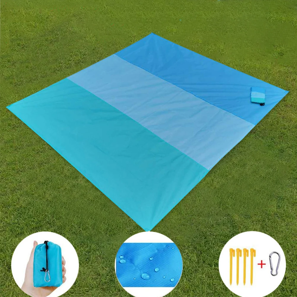 Beach Blanket Portable Pocket-Sized Picnic Mat Waterproof Sandproof Beach Mat With Storage Bag Outdoor Camping Accessories 3size
Beach Blanket Portable Pocket-Sized Picnic Mat Waterproof Sandproof Beach Mat With Storage Bag Outdoor Camping Accessories 3size