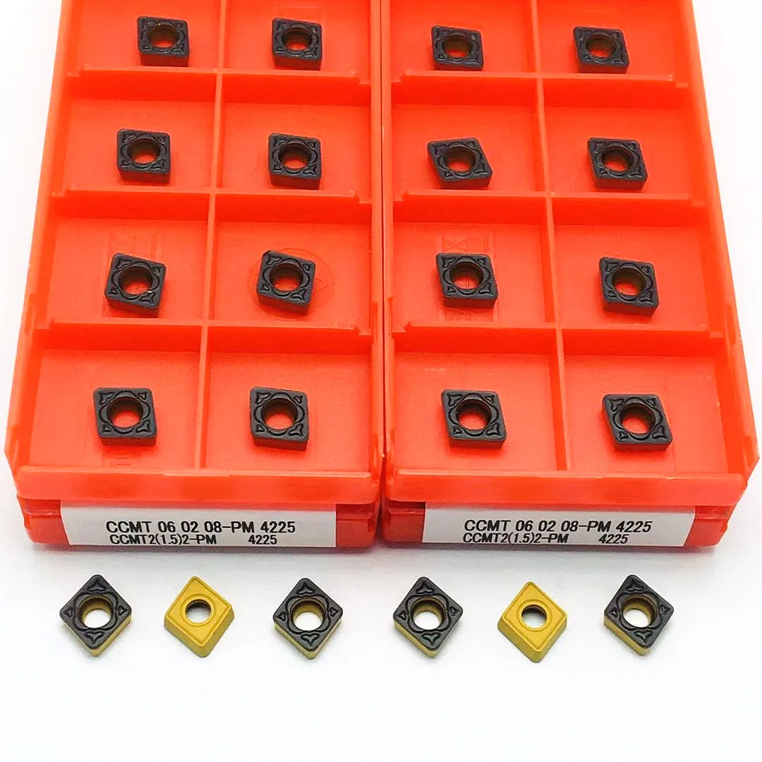 Turning insert CCMT060204 CCMT060208 PM 4225 Metal insert external turning tool CNC cutting tool Turning tool CCMT 060204pm4225
Turning insert CCMT060204 CCMT060208 PM 4225 Metal insert external turning tool CNC cutting tool Turning tool CCMT 060204pm4225