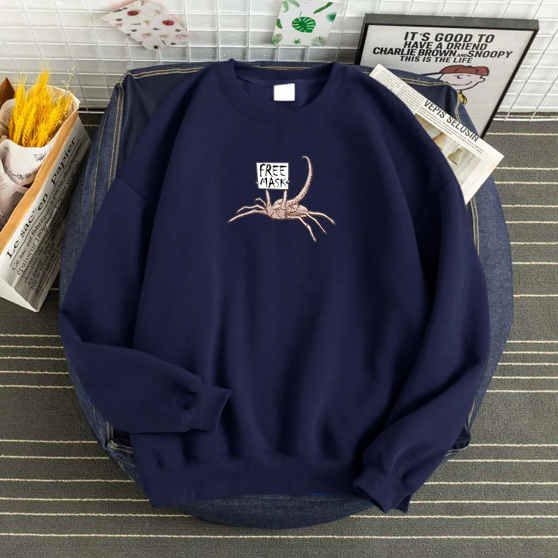 Толстовка Facehugger мужская с принтом маски, смешная свободная винтажная одежда, с защитой от холода, свитшот с капюшоном, большие размеры
Толстовка Facehugger мужская с принтом маски, смешная свободная винтажная одежда, с защитой от холода, свитшот с капюшоном, большие размеры