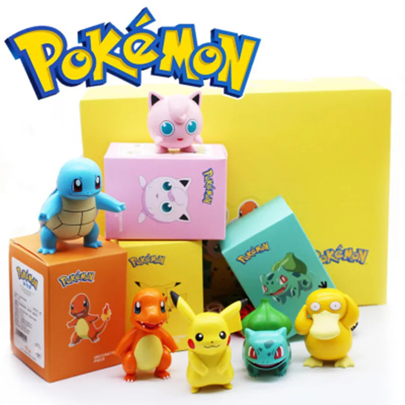 POKEMON Pikachu Movie Games Model Toy Cartoon Anime Figures Cute аниме Action Dolls Charmander Psyduck Kids New Year Xmas Gift
POKEMON Pikachu Movie Games Model Toy Cartoon Anime Figures Cute аниме Action Dolls Charmander Psyduck Kids New Year Xmas Gift