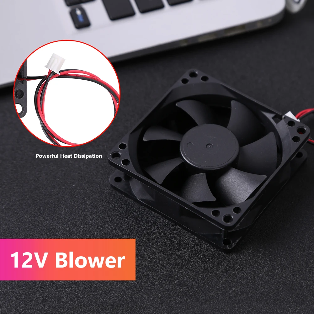 Desktop PC Case Cooling Fan DC 12V 80x80x25mm 2 Pin Cooler Cooling Fan Computer PC Cooler Exhaust Blower Black
Desktop PC Case Cooling Fan DC 12V 80x80x25mm 2 Pin Cooler Cooling Fan Computer PC Cooler Exhaust Blower Black