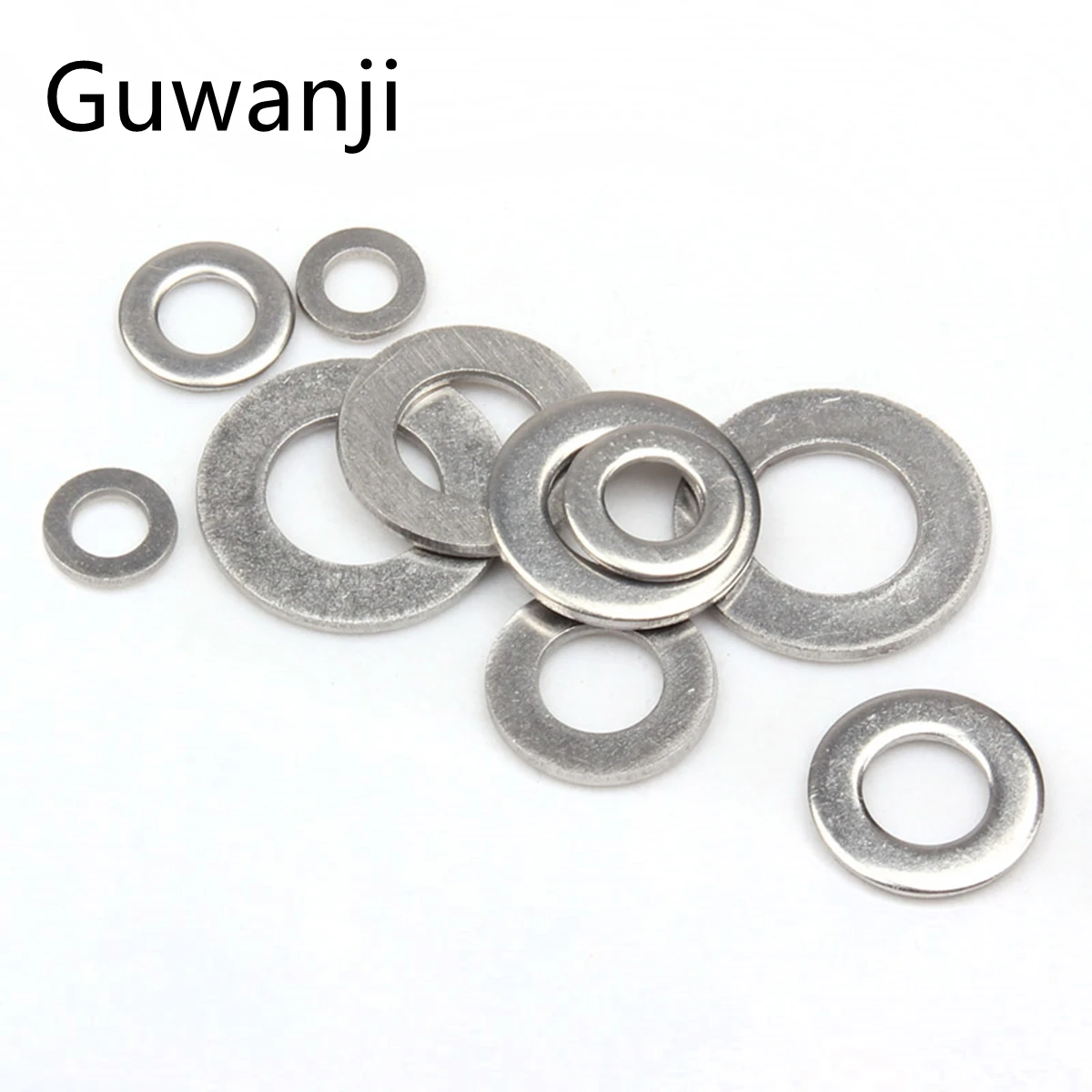 Guwanji 50PCS 304 stainless steel gasket metal screw flat washer standard M22x41x2.5
Guwanji 50PCS 304 stainless steel gasket metal screw flat washer standard M22x41x2.5