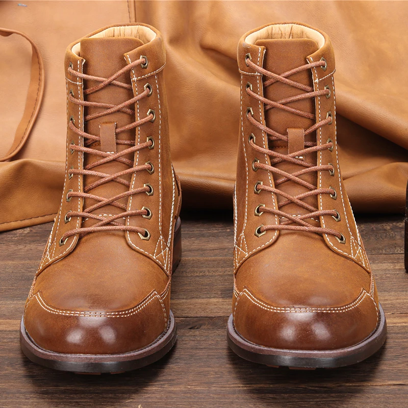 Men boots Size 8-12 rubber boots for men British Royal Men's shoes handmade cowboy boots top quality Ankle boots
Men boots Size 8-12 rubber boots for men British Royal Men's shoes handmade cowboy boots top quality Ankle boots