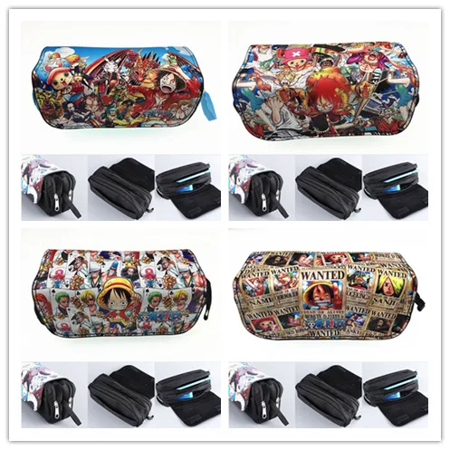 One Piece Luffy Anime Cosmetics Bags Zipper School Pencil Case Storage Pen Bag Large-capacity Stationery Unisex New Gifts
One Piece Luffy Anime Cosmetics Bags Zipper School Pencil Case Storage Pen Bag Large-capacity Stationery Unisex New Gifts