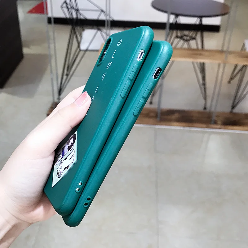 Чехол для телефона kawaii Japan iphone 7 милый мультяшный чехол с котом xs max xr x 8 6s 6 plus