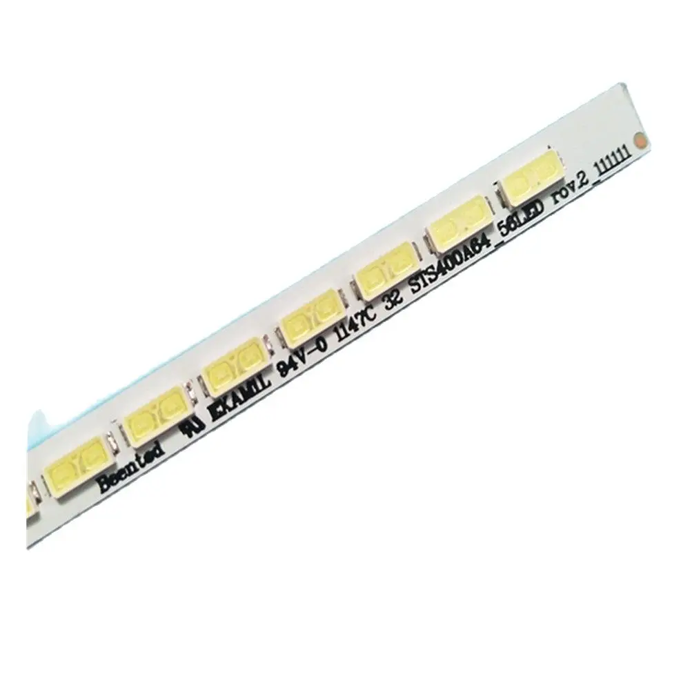 New 1PCS/lot 56LED LED backlight strip for 40PFL5007T 40PFL5537H LJ64-03514A LJ64-03501A STS400A64 2012SGS40 7030L STS400A75
New 1PCS/lot 56LED LED backlight strip for 40PFL5007T 40PFL5537H LJ64-03514A LJ64-03501A STS400A64 2012SGS40 7030L STS400A75